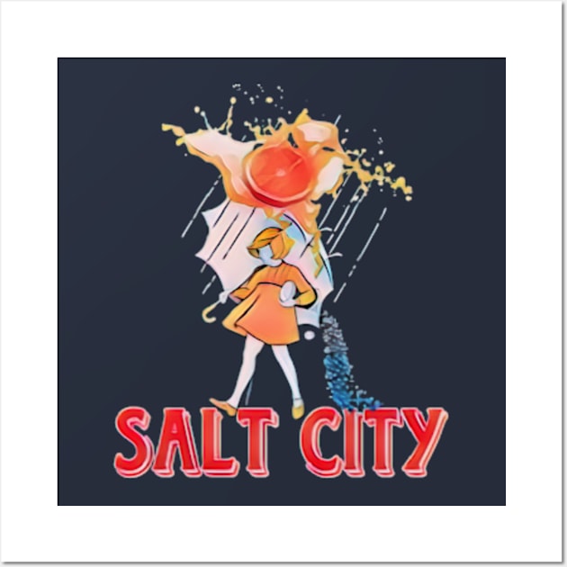 Salt City: Syracuse, NY Wall Art by Kitta’s Shop